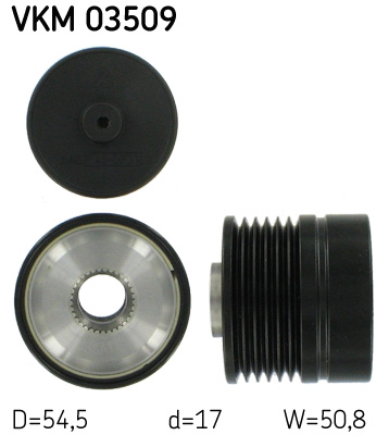 SKF Generátor szabadonfutó VKM03509_SKF